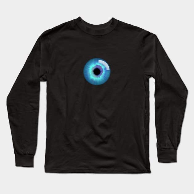 Blue eye Long Sleeve T-Shirt by Amelialejandra